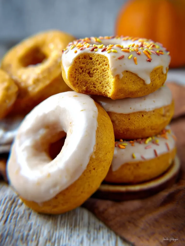 Gluten-Free Baked Pumpkin Donuts First Image