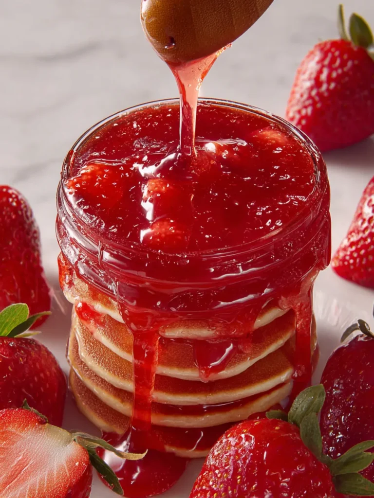 Strawberry Syrup for Pancakes First Image