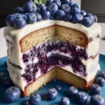 blueberry summer celebration cake First Image