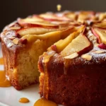 pear almond tea cake First Image