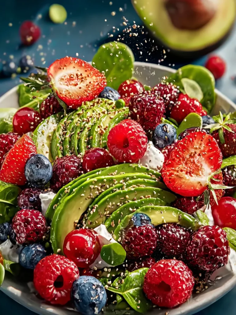 Berry Avocado Summer Salad: A Celebration of Freshness First Image