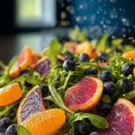 Blueberries Arugula Citrus Salad: Refreshing Summer Delight First Image