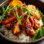Delicious Orange Glazed Chicken Rice Bowl Recipe to Try First Image