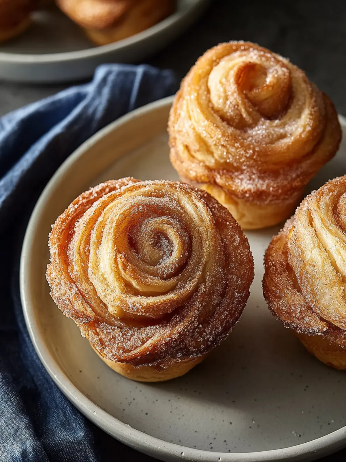 Flaky Cruffins: Easy Cinnamon Sugar Bliss You’ll Crave!