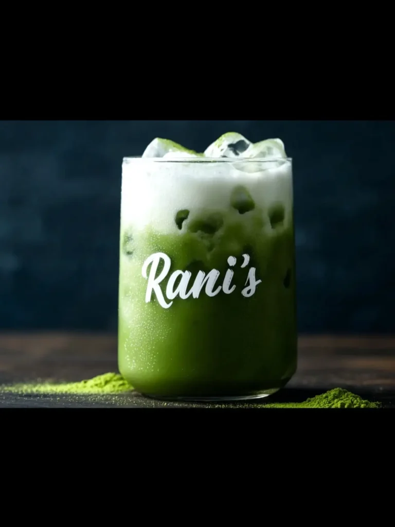 Matcha Coconut Iced Latte: Your Refreshing Dairy-Free Fix First Image