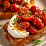 Roasted Tomato and Burrata Toast First Image