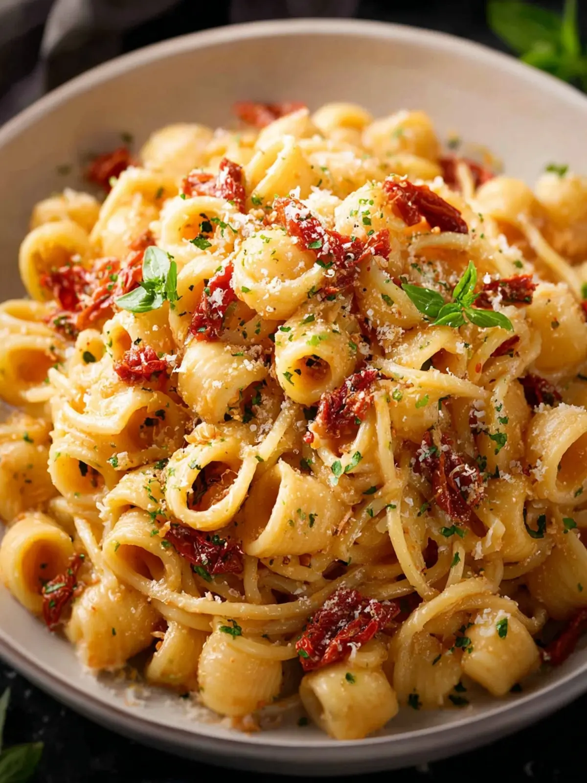 Sun Dried Tomato Pasta First Image